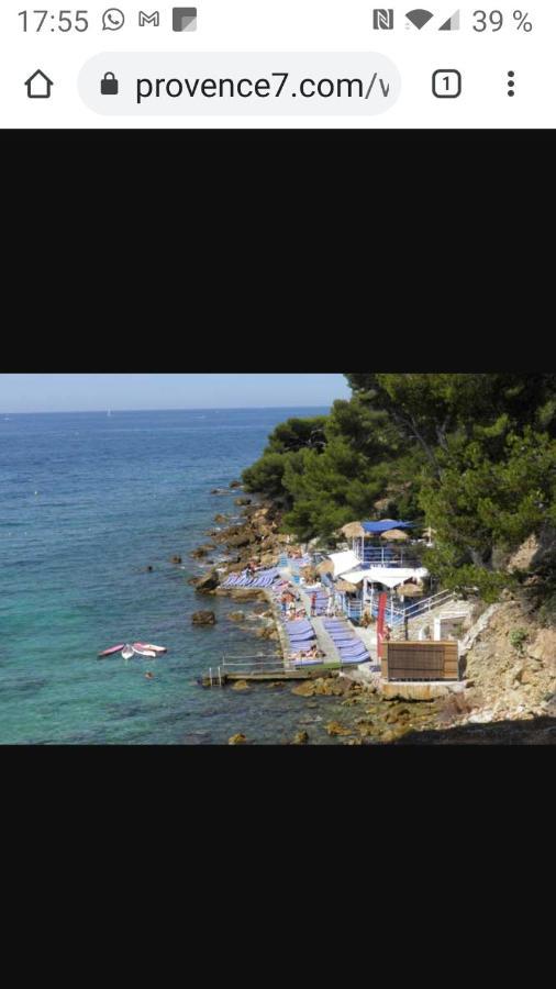 Studio Rdj Terrasse Piscine Sanary Sur Mer Екстериор снимка